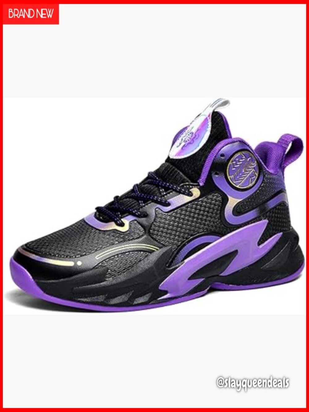 High Top Basketball Sneakers, Athletic Shoes, Non-Slip Running, Cushioned